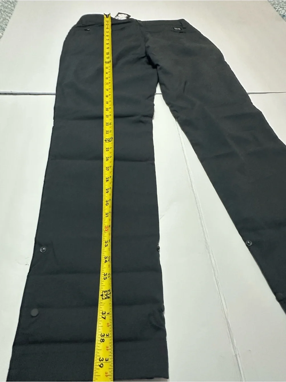 Mountain Hardwear Men's Black Chino-Style Outdoor Pants
